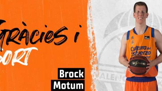 ACB - Valencia Basket e Brock Motum si separano