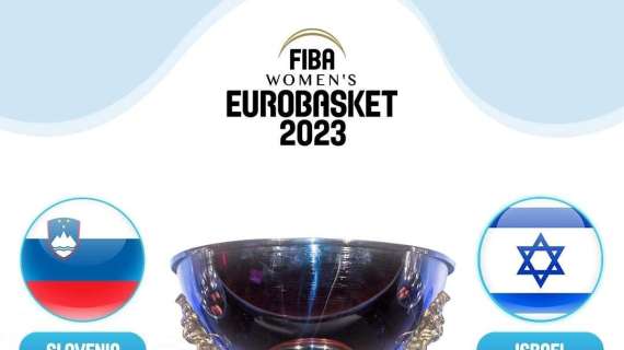 EuroBasket Women 2023 si giocherà in Slovenia e Israele. Fase finale tutta a Lubiana