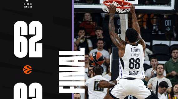 EL highlights: eccellente performance del Partizan a Villeurbanne