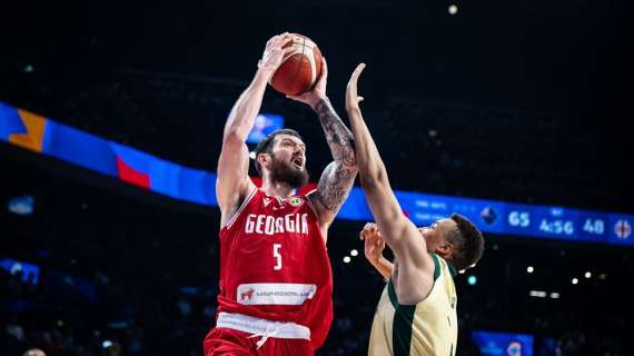 Italbasket, la Georgia senza Sandro Mamukelashvili