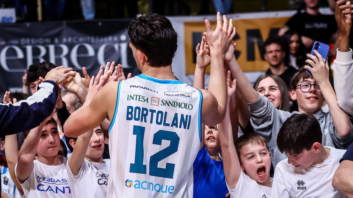 Cantù, Bortolani: "Ora giochiamo con più tranquillità, non facile giocare con la tensione addosso"