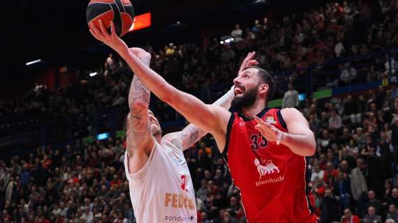 EL highlights: Mirotic e l'Olimpia si impongono sul Monaco di James