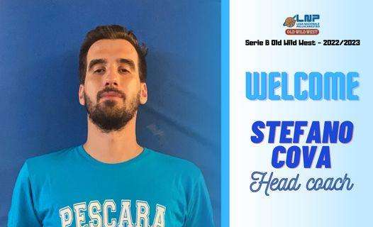 Serie B - Pescara Basket annuncia il nuovo coach: Stefano Cova 