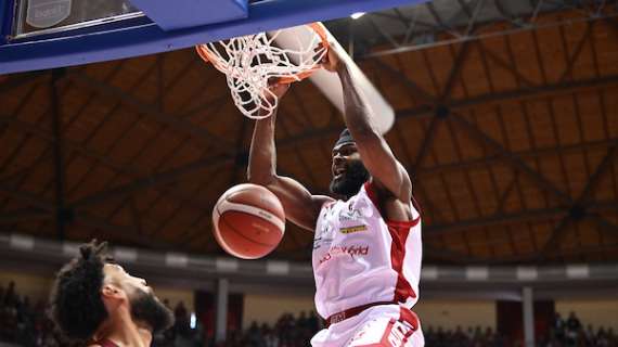 Olimpia, stop Josh Nebo: quali partite salta il lungo di Milano?