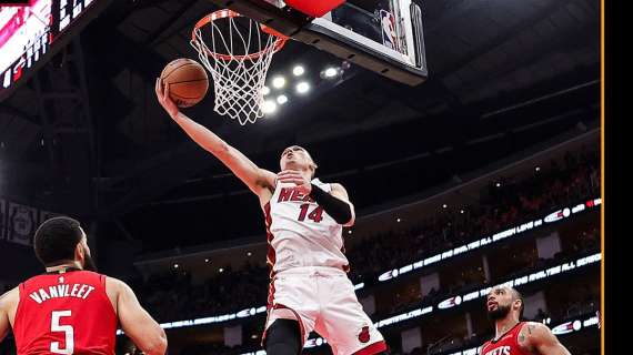 NBA - Anche contro gli Heat i Rockets crollano nel finale