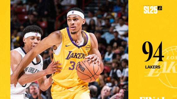 Summer League - Swider e Bazley alimentano la vittoria dei Lakers sui Pelicans