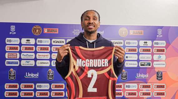 UFFICIALE LBA - Reyer Venezia presentazione di Rodney McGrder