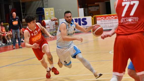 Serie B - Vasto scappa via e l'Olimpia Castello non riesce a recuperare