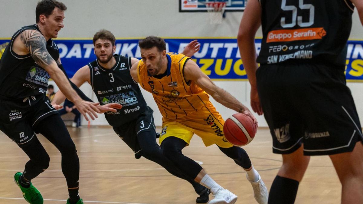 Serie B - Fiorenzuola, contro la forte Rucker San Vendemiano è l'ottavo ko di fila