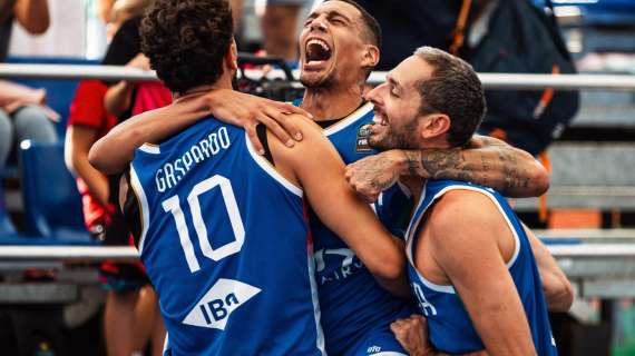Gaspardo! L'Italia 3x3 vola in semifinale a EuroBasket 3x3 2025
