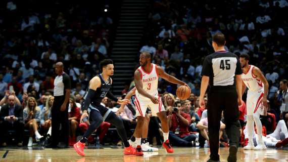 NBA - Preseason: i Rockets non perdono le loro caratteristiche e Memphis lo scopre subito