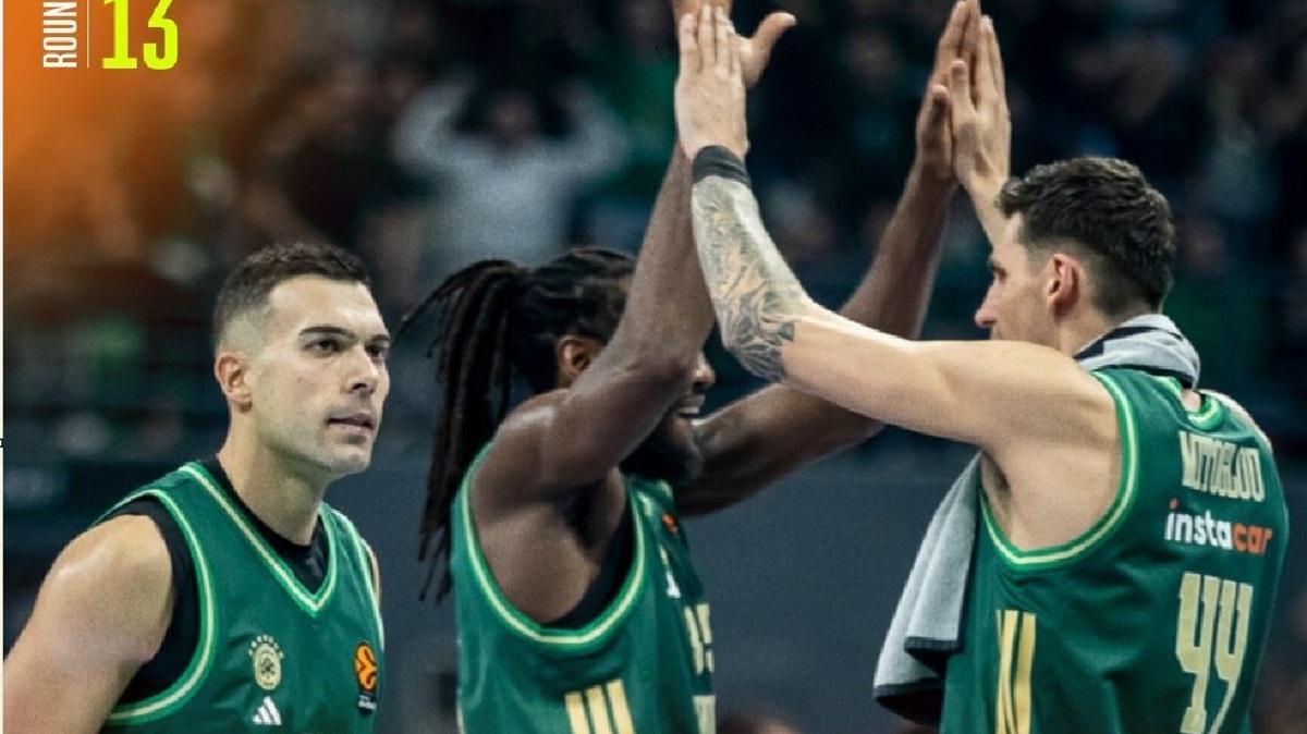 Panathinaikos devastante contro il Partizan, difesa top e parziale da record