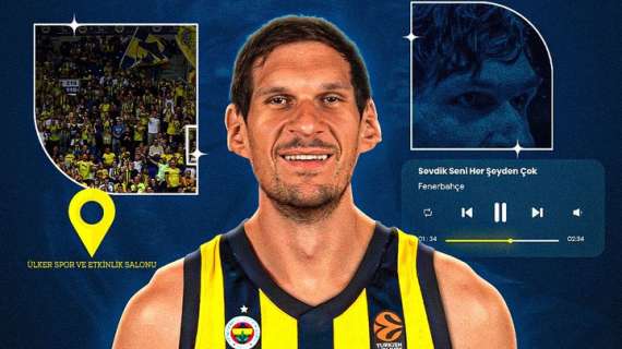 UFFICIALE EL - Boban Marjanovic un giocatore del Fenerbahçe