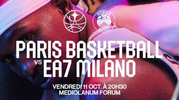 LIVE EL - Olimpia Milano vs Paris Basketball: dove in TV, shootaround, diretta