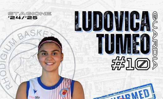 A2 F - Rhodigium Basket alla conferma della playmaker Ludovica Tumeo