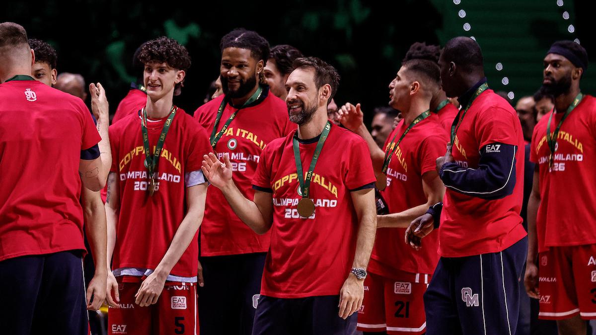 Alberto Tonut: «La Coppa Italia premio meritato per l'Olimpia Milano dopo quello che ha passato»