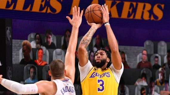 NBA - I Lakers difendono il primo posto nel derby contro i Clippers