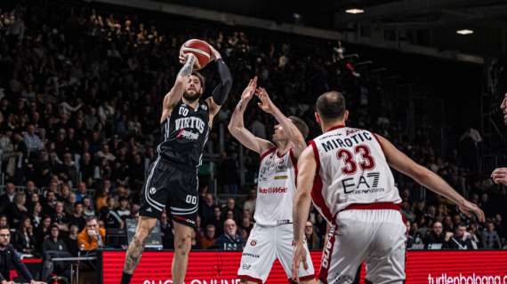 Virtus Bologna, quinta semifinale bianconera nelle ultime cinque stagioni