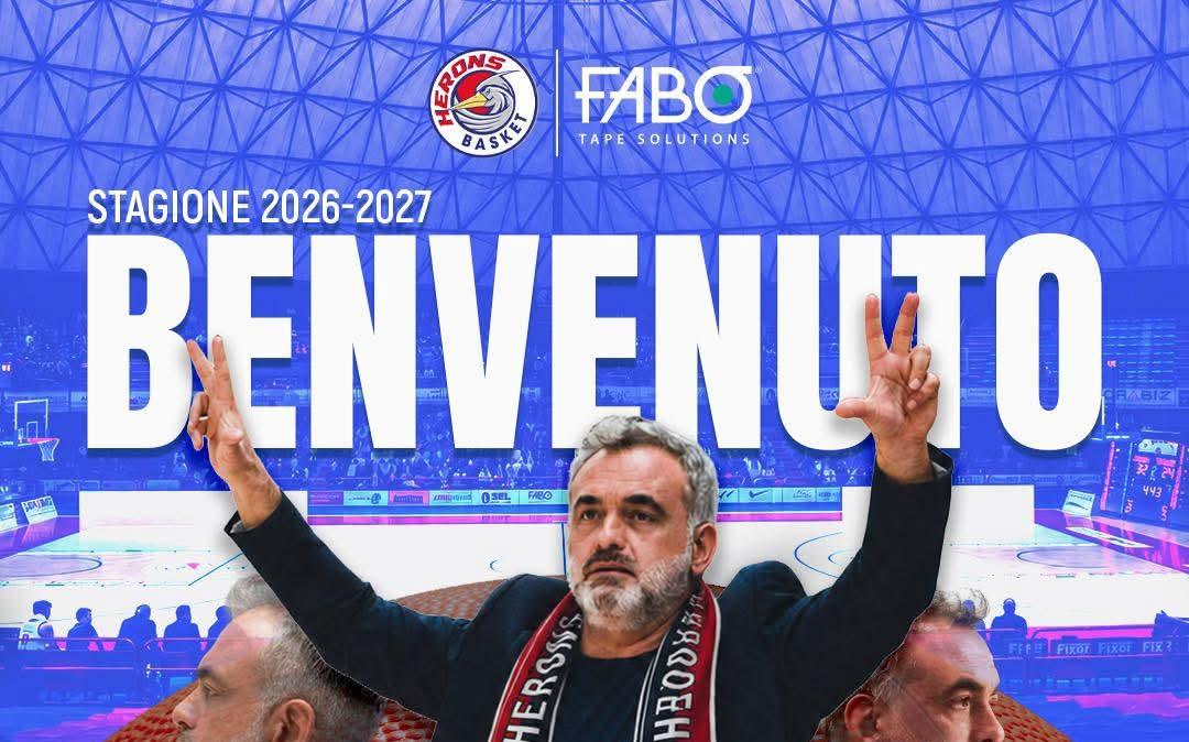 Serie B - Andrea Gabrielli nuovo coach della Fabo Herons Montecatini