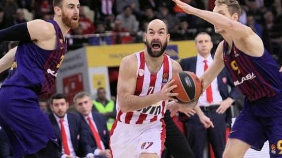 EuroLeague - Olympiacos, termina la stagione di Spanoulis