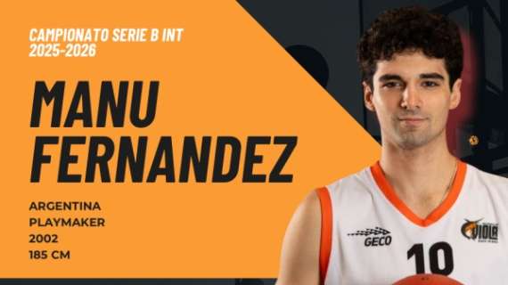 Serie B - La Pallacanestro Viola riparte dal talento dell’argentino Fernandez