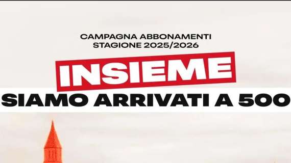 A2 - Pistoia Basket, raggiunti i 500 abbonamenti 
