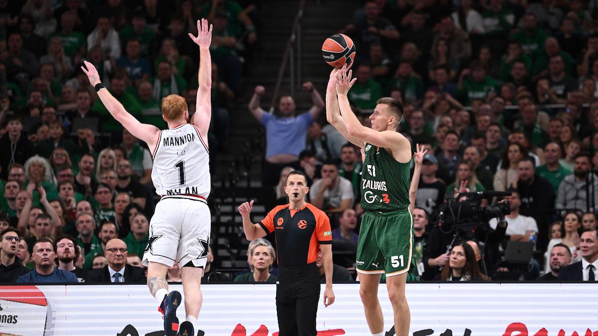 Tomas Masiulis: «Sofferta la reazione dell'Olimpia Milano»