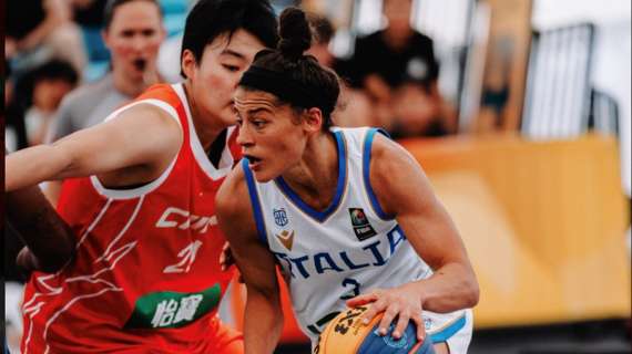 Italia - Mondiale 3×3 Open Femminile, una vittoria e una sconfitta per le Azzurre
