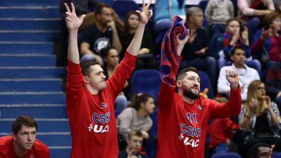 VTB - Il CSKA fa 10-0: vittoria contro Astana