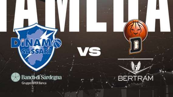 LIVE LBA - Crollo verticale della Dinamo Sassari con la Bertram Derthona