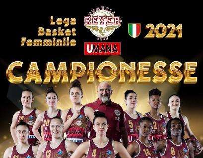 A1 Femminile - La Reyer Venezia è campione d'Italia!