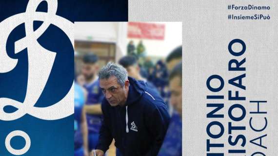 Coach Cristofaro ancora sulla panchina della Dinamo Brindisi