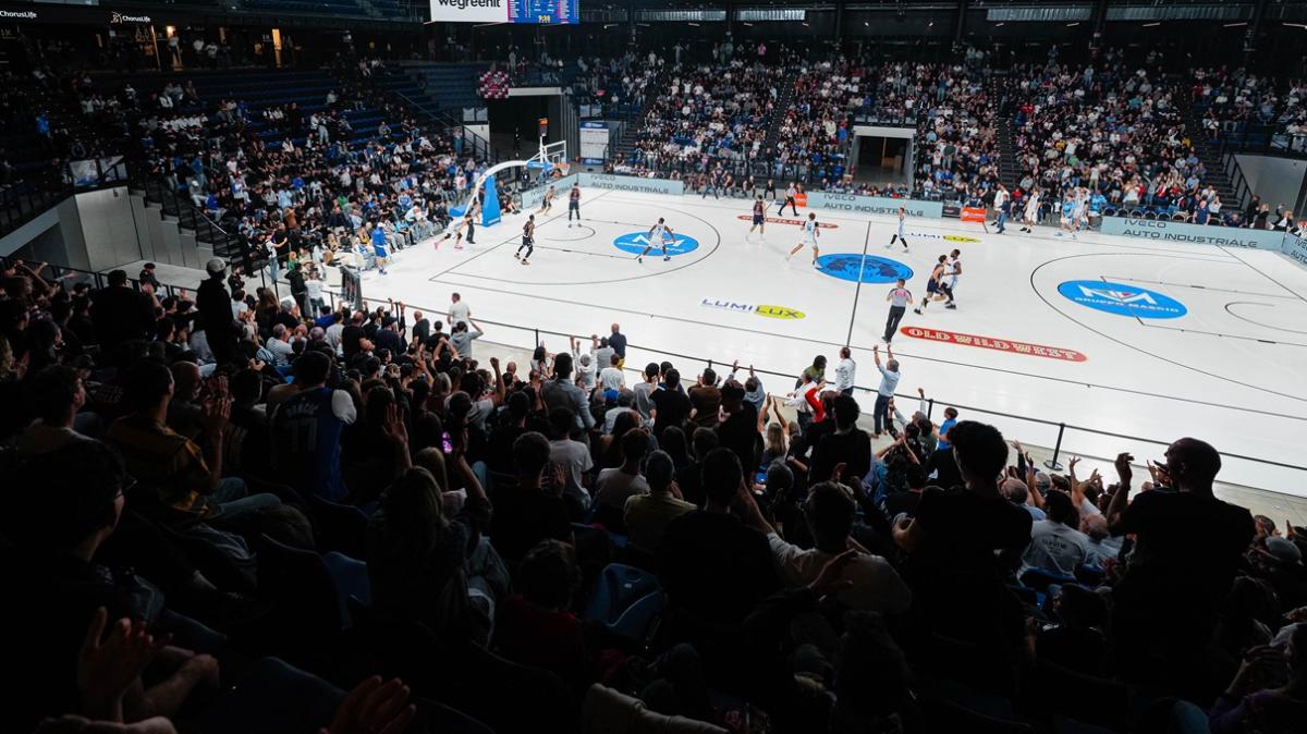 Grande presenza di pubblico alla ChorusLife Arena per il Gruppo Mascio Bergamo