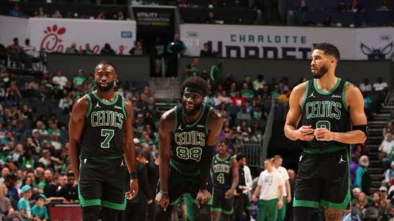 NBA - I Boston Celtics si rialzano prepotentemente a Charlotte