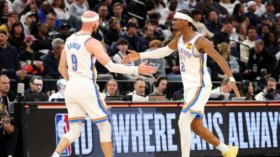 NBA - I Thunder tengono a bada i Timberwolves al Target Center