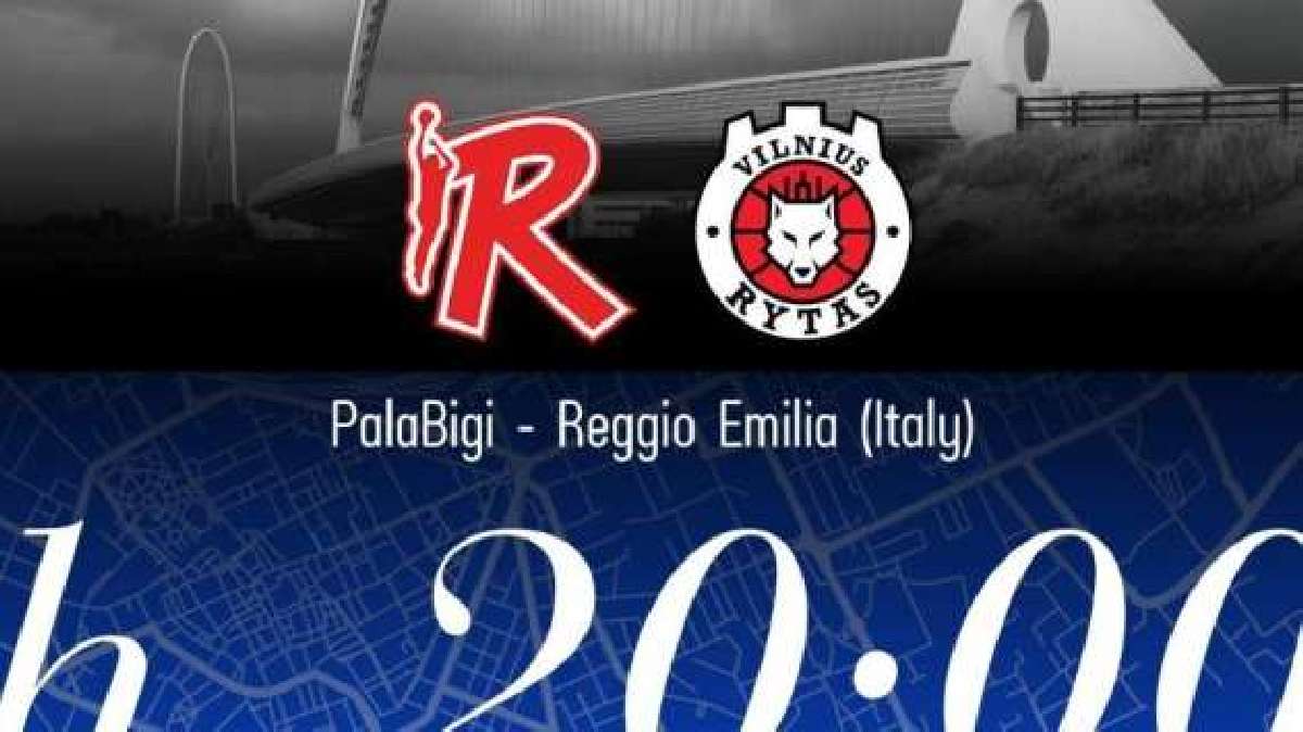 LIVE BCL - Esordio europeo da sogno per Reggio: sconfitto il Rytas!