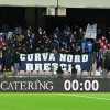 «La morte non ha colori»: lo striscione degli ultras del Brescia per Claris 