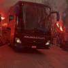 Bergamo vuole la Coppa Italia: le immagini dell'arrivo dell'Atalanta allo stadio