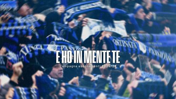 Atalanta, campagna abbonamenti