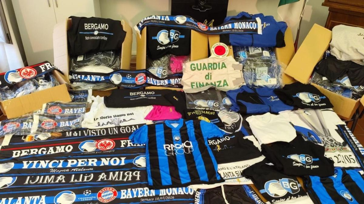 Il materiale sequestrato