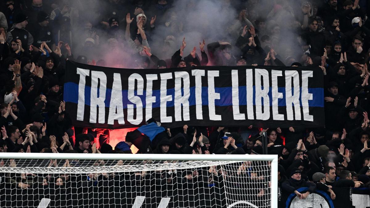 I tifosi dell'Atalanta