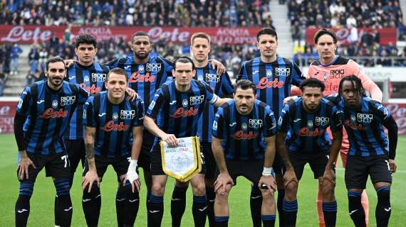 Atalanta in campo 