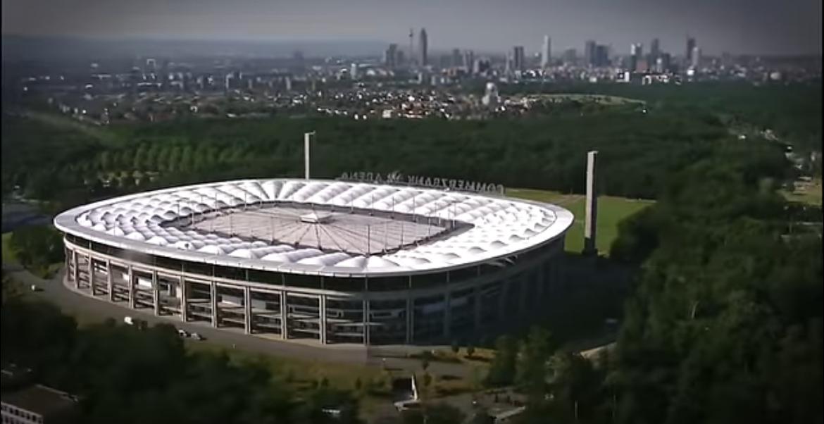 Lo stadio di Francoforte