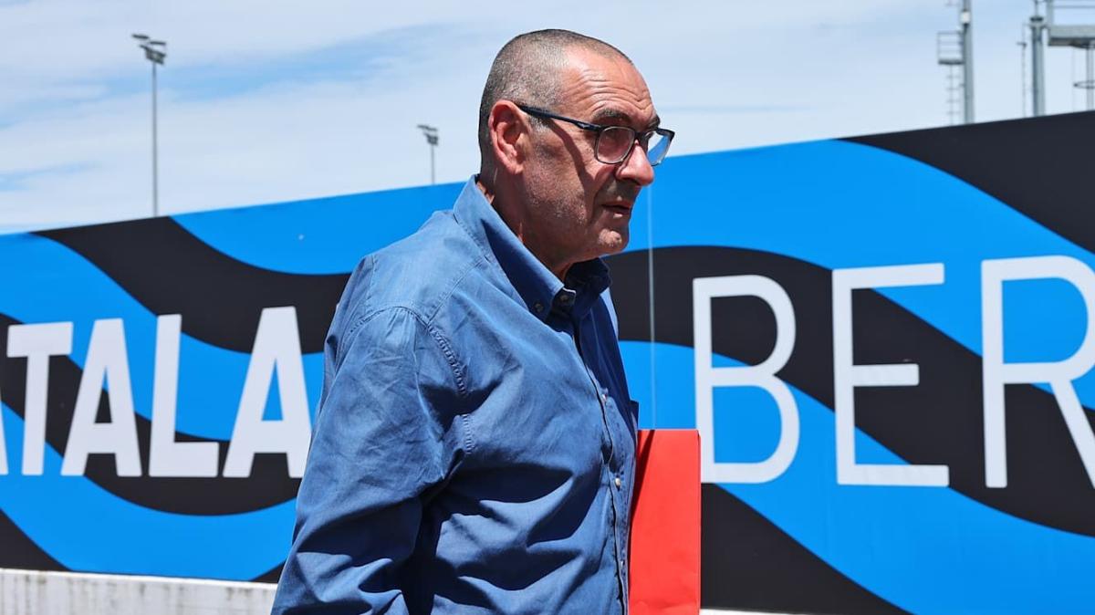 Maurizio Sarri a Zingonia 