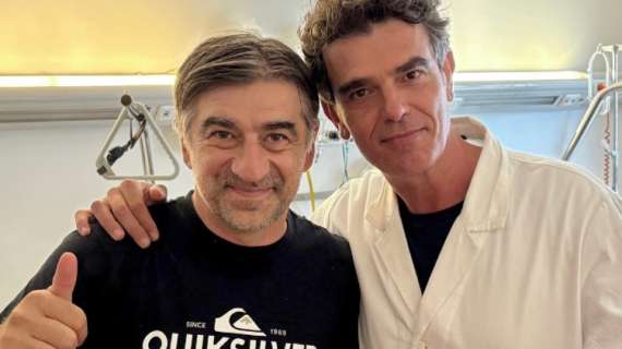 Juric con il dottor Panciera