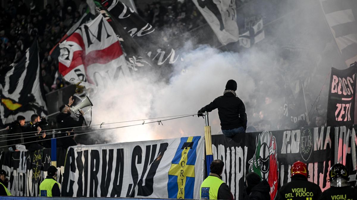 Atalanta-Juve, sequestrati coltello e bombe carta nel settore ospiti