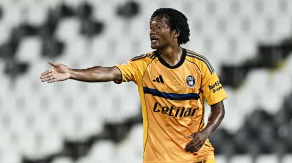 Cuadrado in campo col Pisa