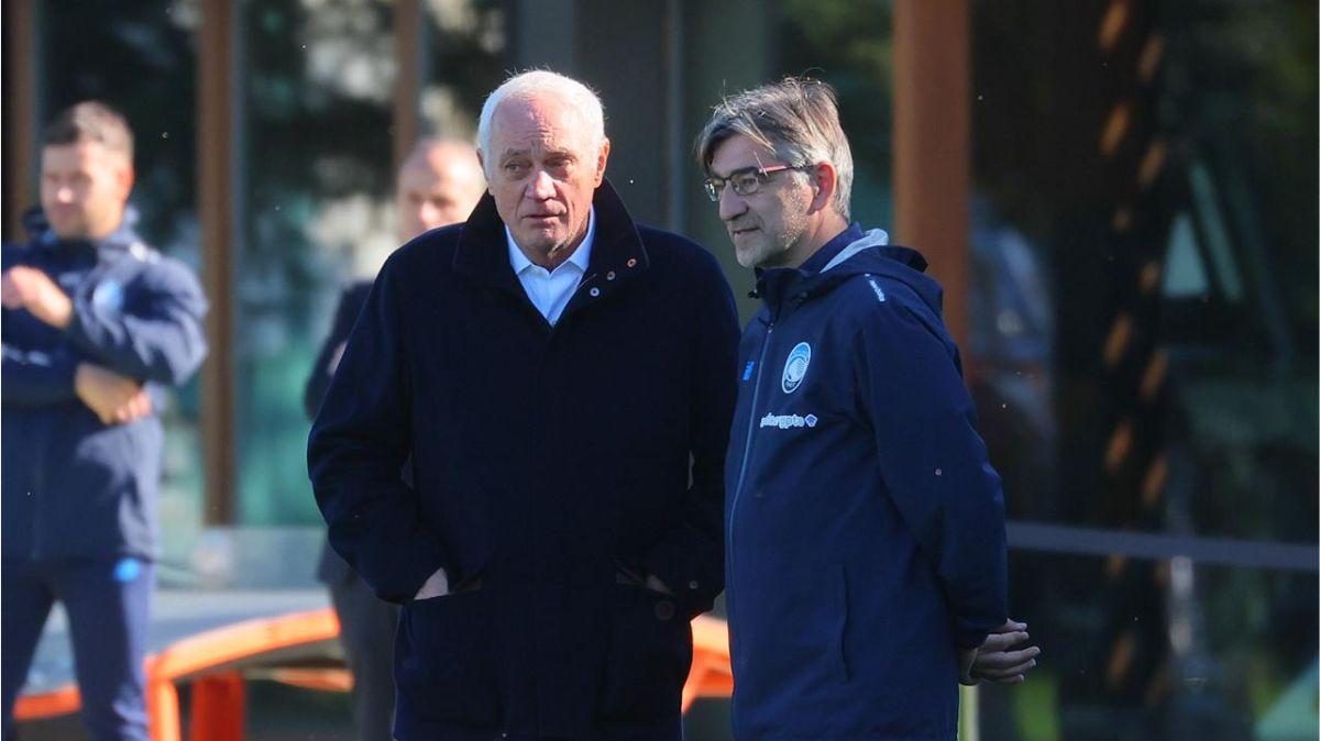 Antonio Percassi con Juric