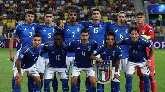 L&#039;Italia Under 21 in campo 