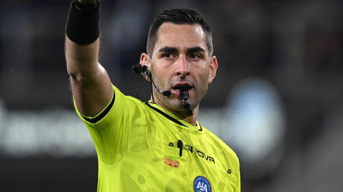 L'arbitro Andrea Colombo